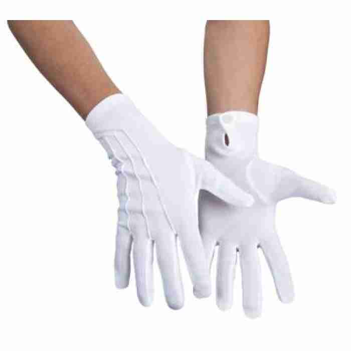 White Wrist Gloves 3080