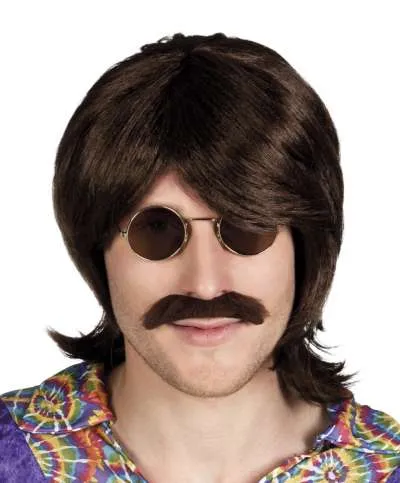 Wig Gary With Moustache
