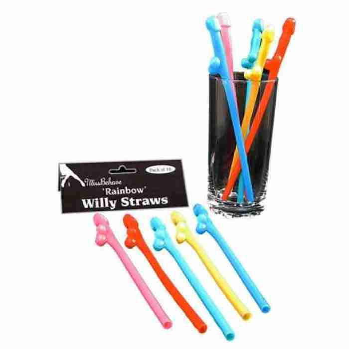 Willy Straws MultiColoured willyrain img