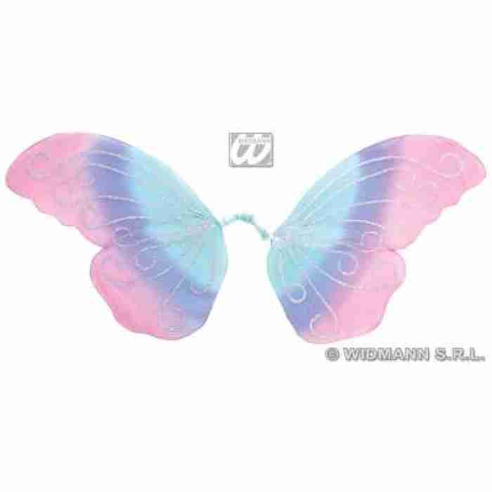 Wings Bendable Glitter Butterfly Pink Purple Blue1