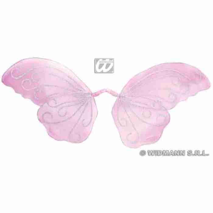 Wings Bendable Glitter Butterfly Pink1
