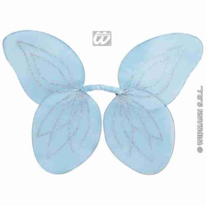 Wings Bendable Glitter Fairy Blue1