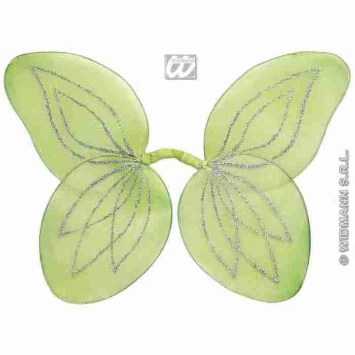 Wings Bendable Glitter Fairy Green1
