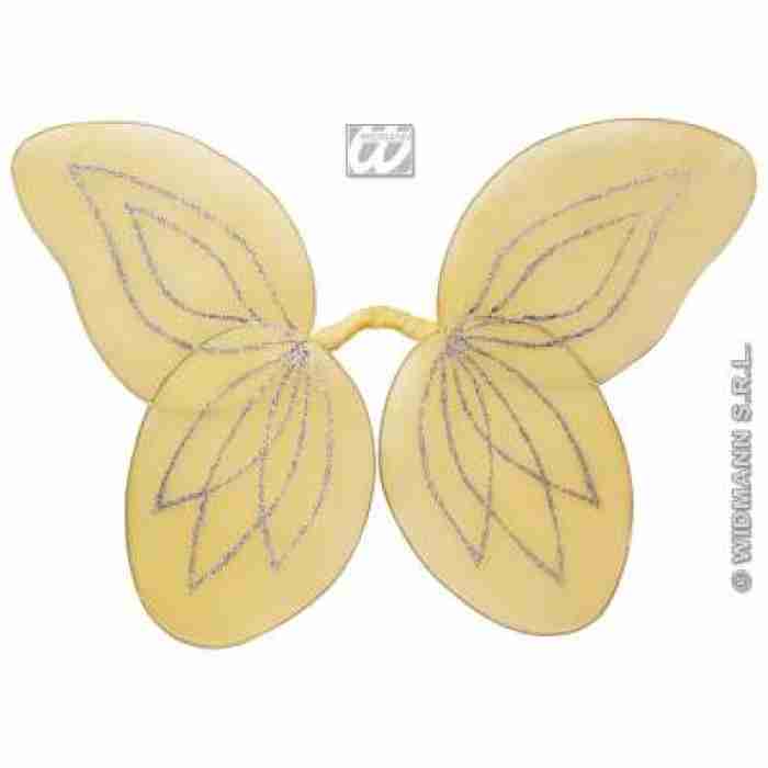 Wings Bendable Glitter Fairy Orange1