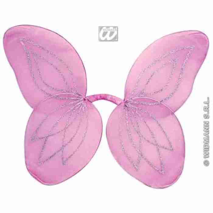 Wings Bendable Glitter Fairy Pink1