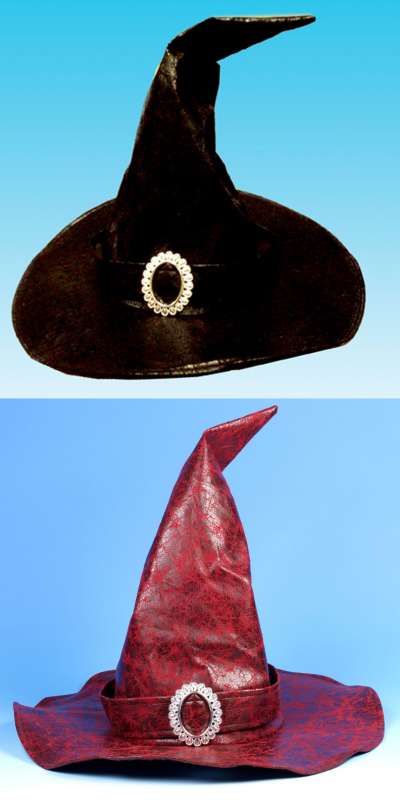 Witches Hat Red or Black. V38502