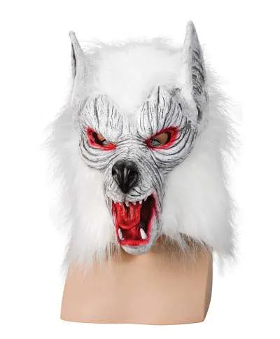 Wolf Mask - White