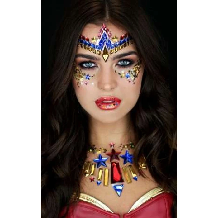 Wonder Women Face Jewel - Image 1