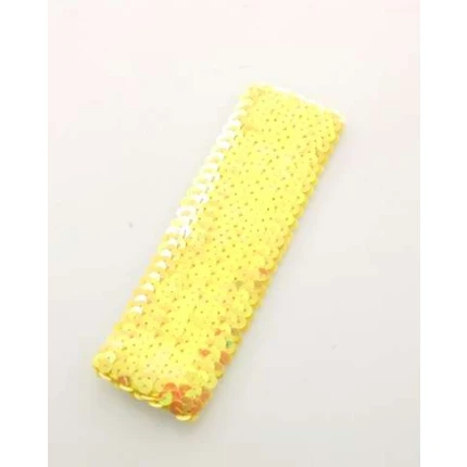 Yellow Sequin Headband