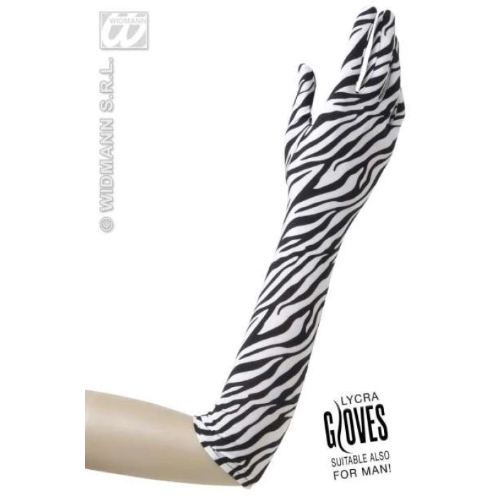 Zebra Gloves - Image 1