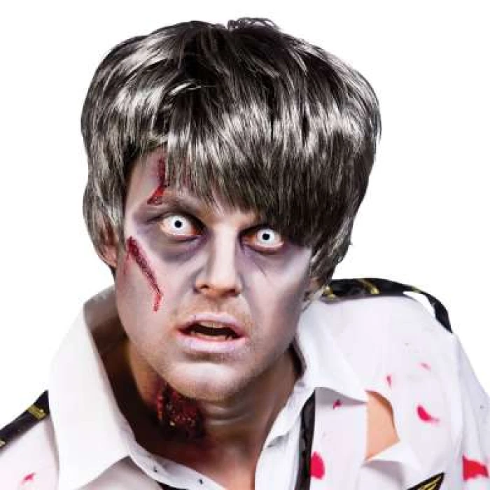 Zombie Guy Wig - Image 1