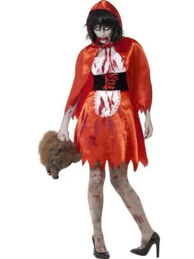 Zombie Little Miss Hood Costume