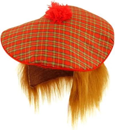 Scottish Tartan 32cm With Ginger Hair