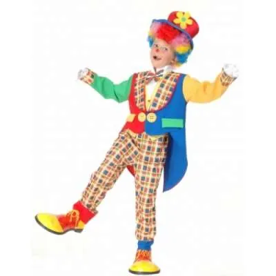 Deluxe Clown Childs Costume