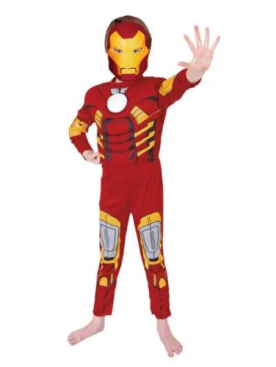 Deluxe Padded Muscle Chest Iron Man