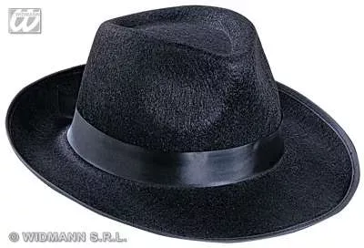 Felt Gangster Hat - Image 1