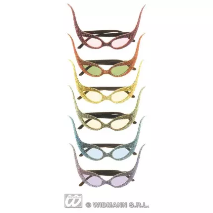 Glitter Bat Glasses