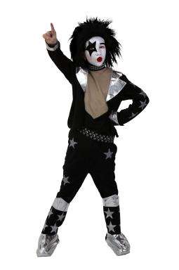 Kiss Starchild Screenprint Costume - Child - Image 1
