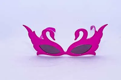 Venetian Mask - Purple and Black - Image 1