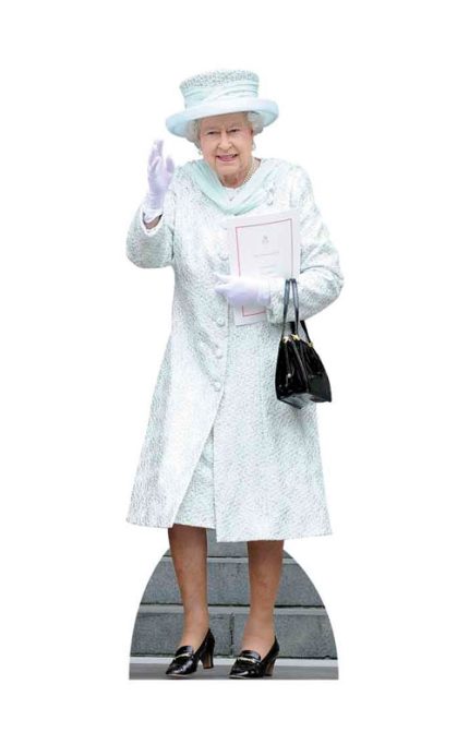 Queen Elizabeth Lifesize Cardboard Cutout