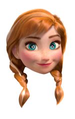 Anna (FROZEN) Mask