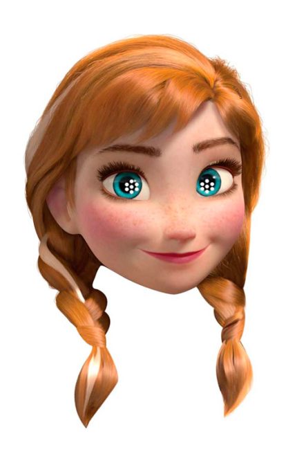 Anna (FROZEN) Mask