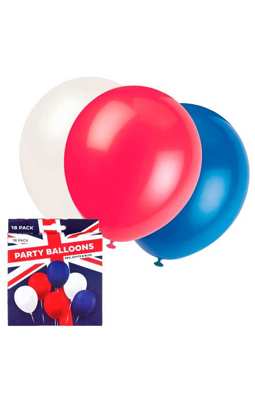 Platinum-Jubilee-Pack-of-18-Union-Jack-Balloons
