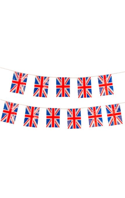 13FT UNION JACK BUNTING LARGE GREAT BRITAIN FLAG