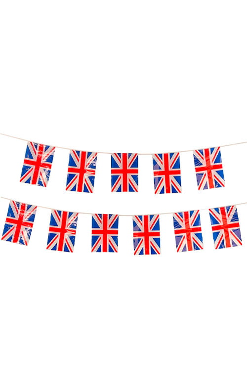 13FT UNION JACK BUNTING LARGE GREAT BRITAIN FLAG