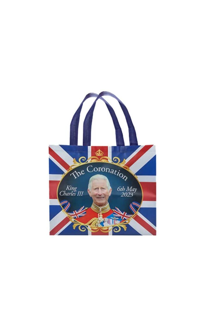 Coronation Design 42x35x15 Pp Coated Non Woven Shopper With Tag