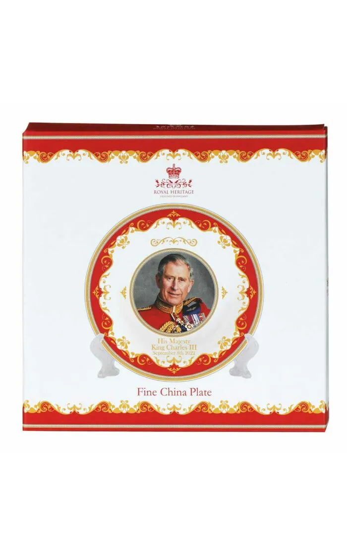 King Charles III Plate 6" - Image 4