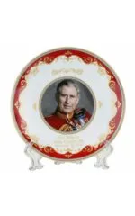 King Charles III Plate 6"