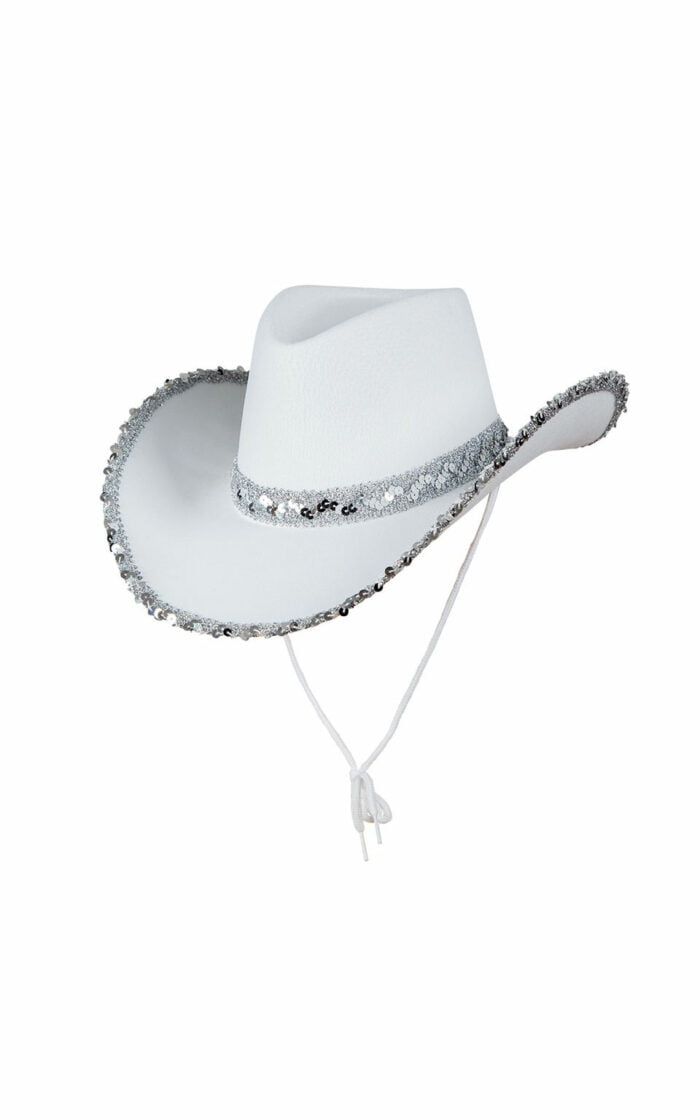 Texan Cowgirl White with Sequins 2