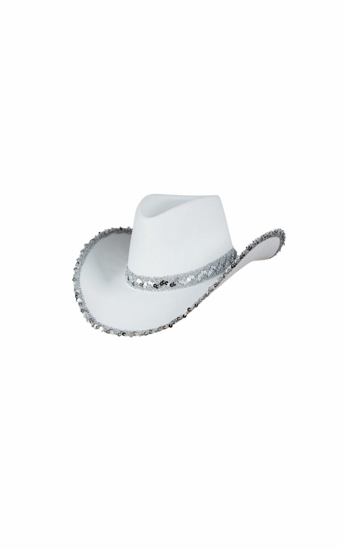 Texan Cowgirl White with Sequins 3
