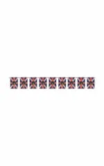 Traditional Kings Coronation Commemorative Portrait Bunting - 6 Metres (Small) - Image 3