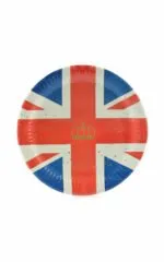 Union Jack Paper Plates 23cm - 10 Pack