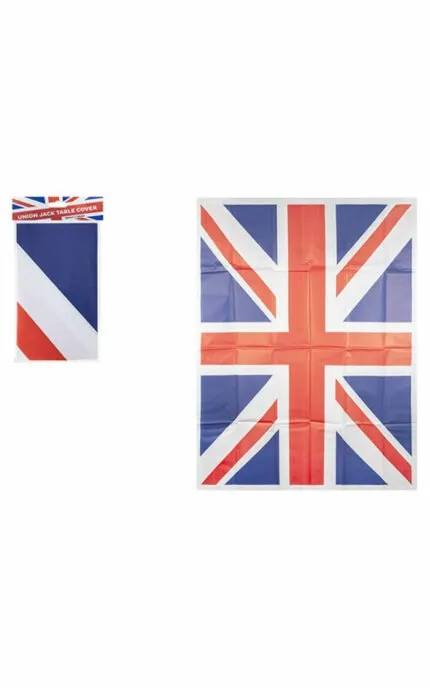 Union Flag Paper Tablecloth 120 x 180 cm Polybag Header