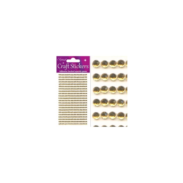 3mm Eleganza Self Adhesive Rhinestone Diamante Gems - Image 5