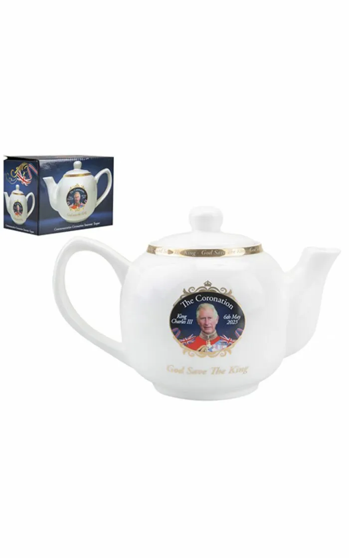 Coronation Souvenir Teapot - Image 1