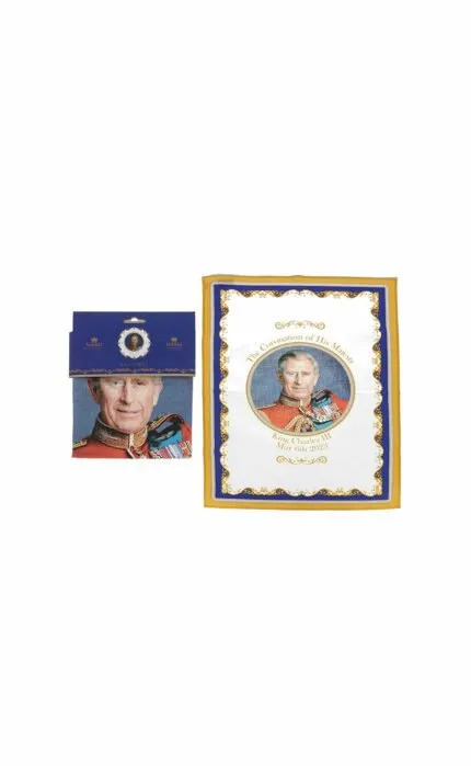 King Charles III Coronation Tea Towel