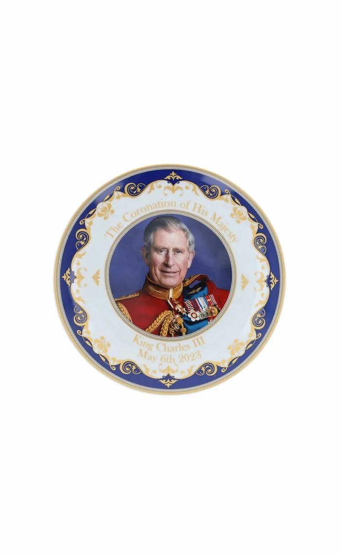 King Charles III Coronation 8" Plate - Image 1