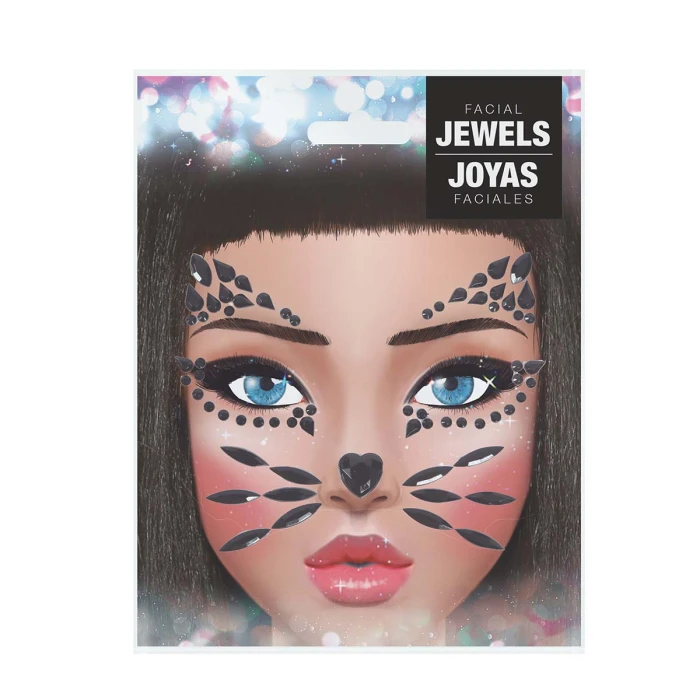Face Gems Adhesive Cat - Image 3
