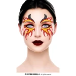 Fire Glitter Face 20x20cm