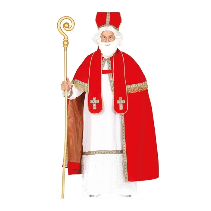 Pastoral cane removable for disguise Pope Cardinal Saint Nicholas - Image 1