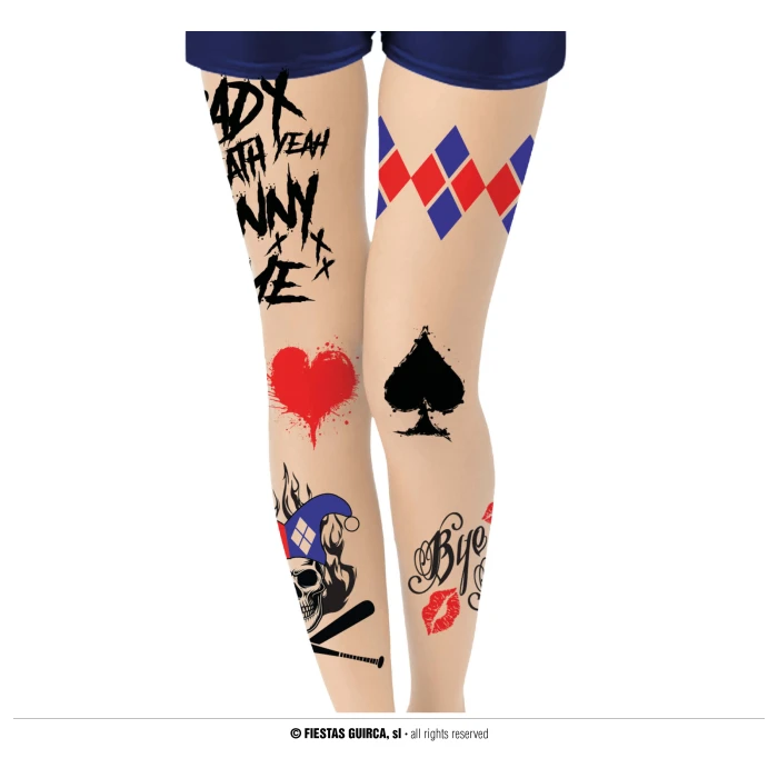 Adult "Dangerous" Tights - Image 1