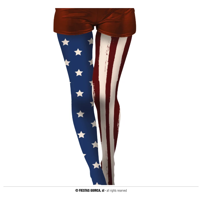 Usa Clown Tights,Ladies - Image 1