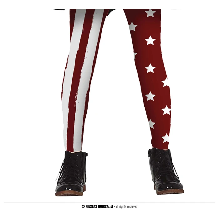 Usa Clown Tights, Kids 7-12 Years - Image 1