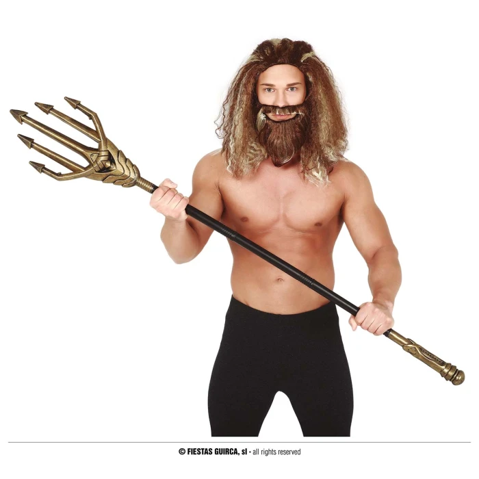 Gold Trident God Of The Seas 120cm - Image 1