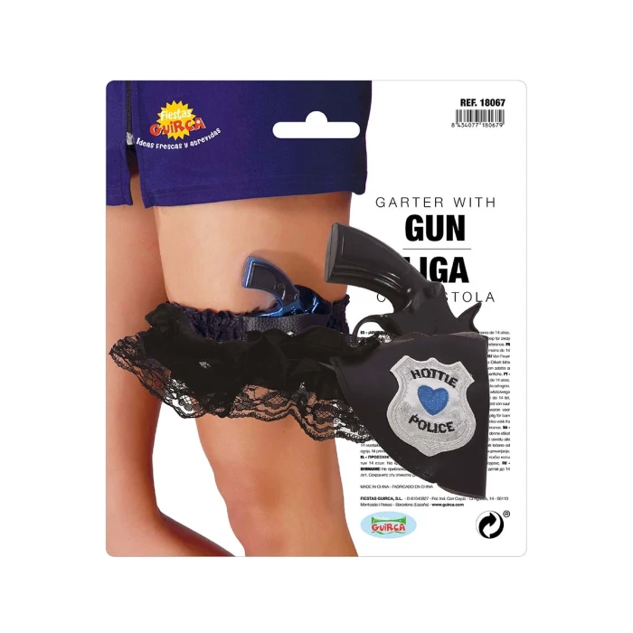 Suspender With Police Gun - Image 2
