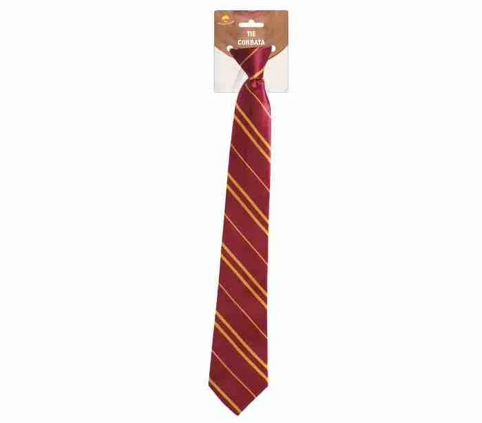 Yellow and Red Magician Student Tie - Image 2